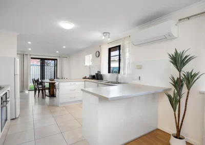 Spacious and modern kitchen area inside 3 bedroom room